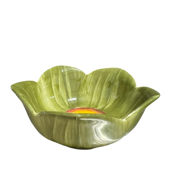 Set of 4 Tara Temp-Tations Sunflower Old World 12oz Flower Bowls/Ovenware - Picture 6 of 11